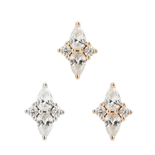 ETHEREAL - CZ - THREADLESS END piercing-zone.com