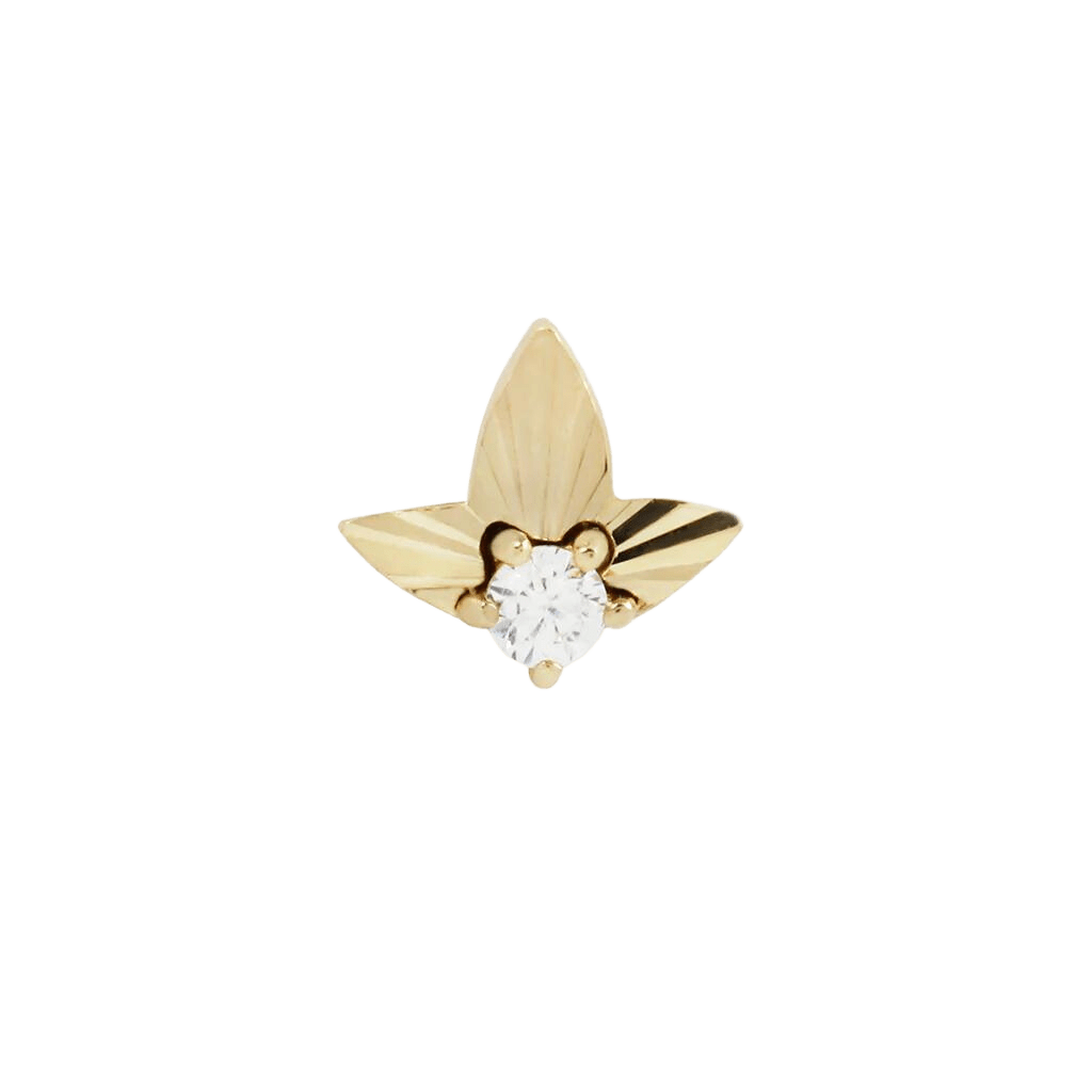 GRATITUDE - CZ - THREADLESS END piercing-zone.com