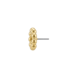 Baby Ball Hoop - 18K Gold Threadless/Threaded End - piercing-zone.com