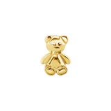 Baby Bear – 14K Gold Threadless/Threaded End - piercing - zone.com