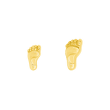 Baby Foot – 14K/18K Gold Threadless End - piercing - zone.com