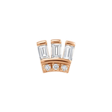 Baguette Beauty Small – 14K Gold Threadless/Threaded End