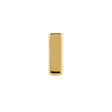 Bar of Gold - 18K Gold Threadless/Threaded End - piercing-zone.com
