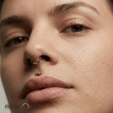 Barbed Wire – 14K Gold Threadless/Threaded End - piercing - zone.com