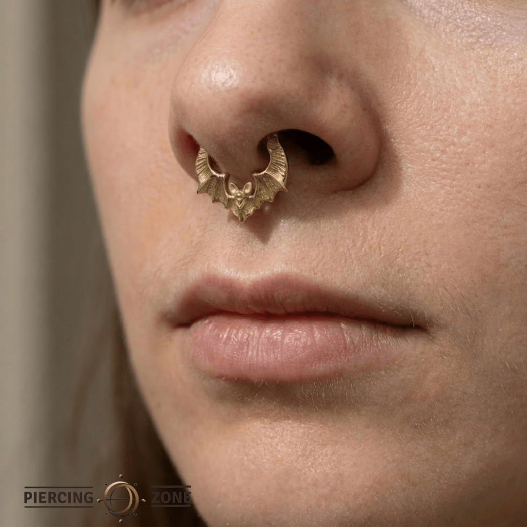 Bat Clicker – 14K & 18K Gold - piercing - zone.com