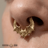 Bat Clicker – 14K & 18K Gold - piercing - zone.com
