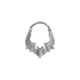 Bat Clicker – 14K Gold Halloween Ring - piercing - zone.com