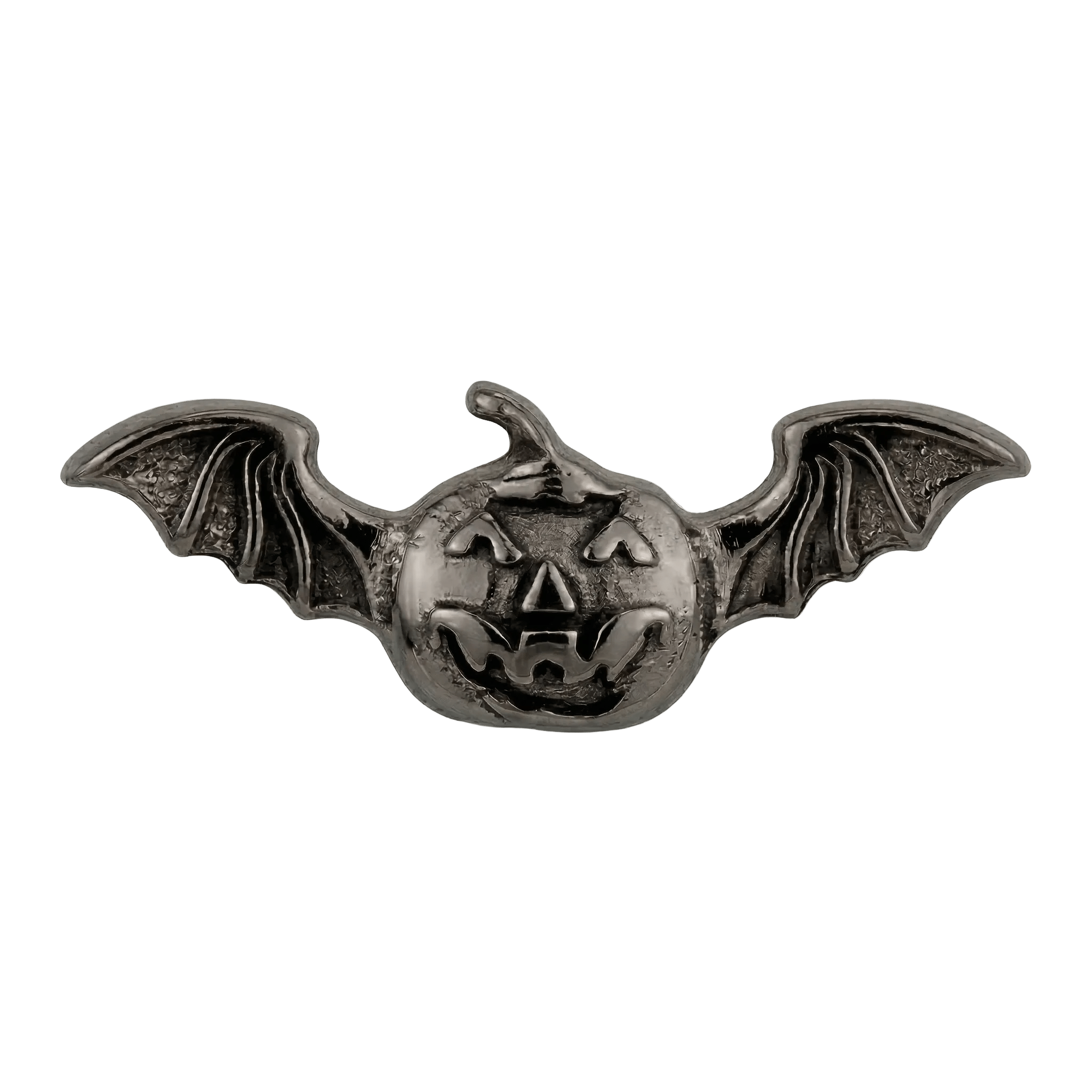 Bat Pumpkin – 14K Gold Threadless/Threaded End - piercing - zone.com