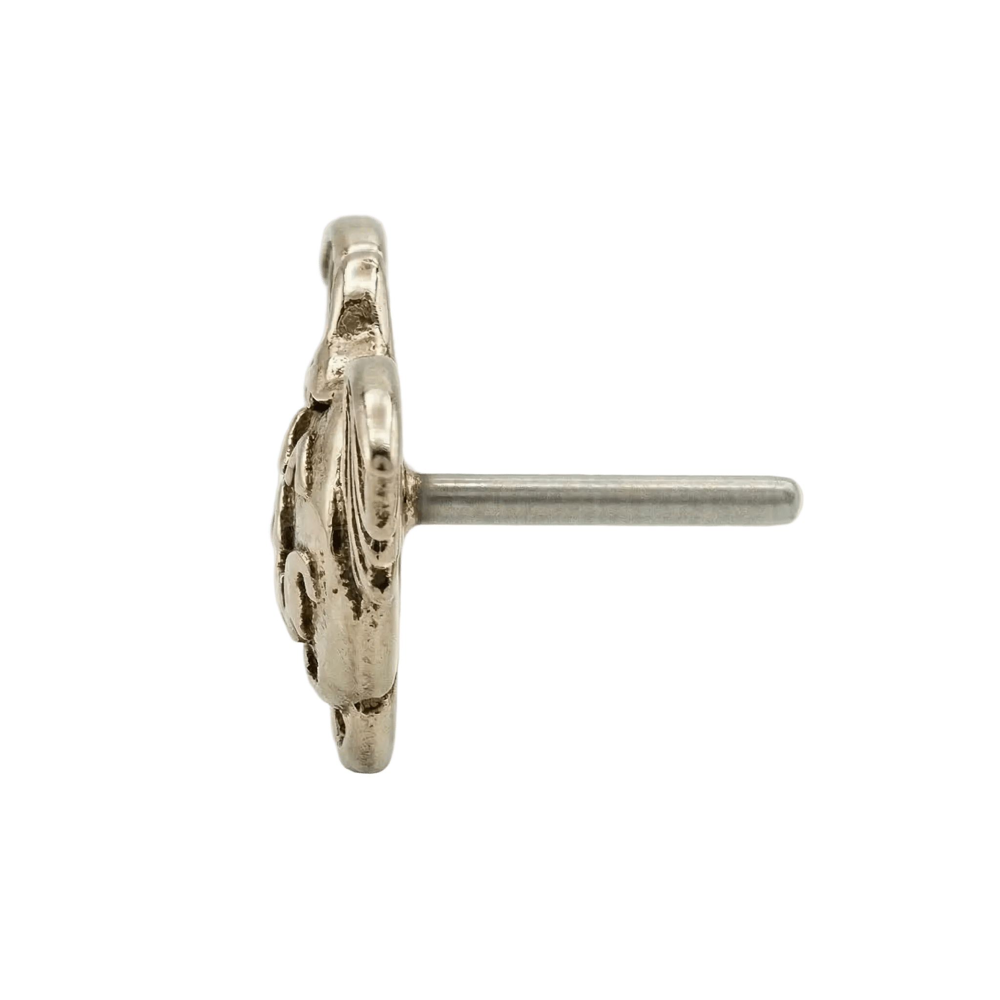 Bat Pumpkin – 14K Gold Threadless/Threaded End - piercing - zone.com