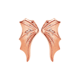 Bat Wing – 14K Gold Threadless & Threaded End - piercing - zone.com