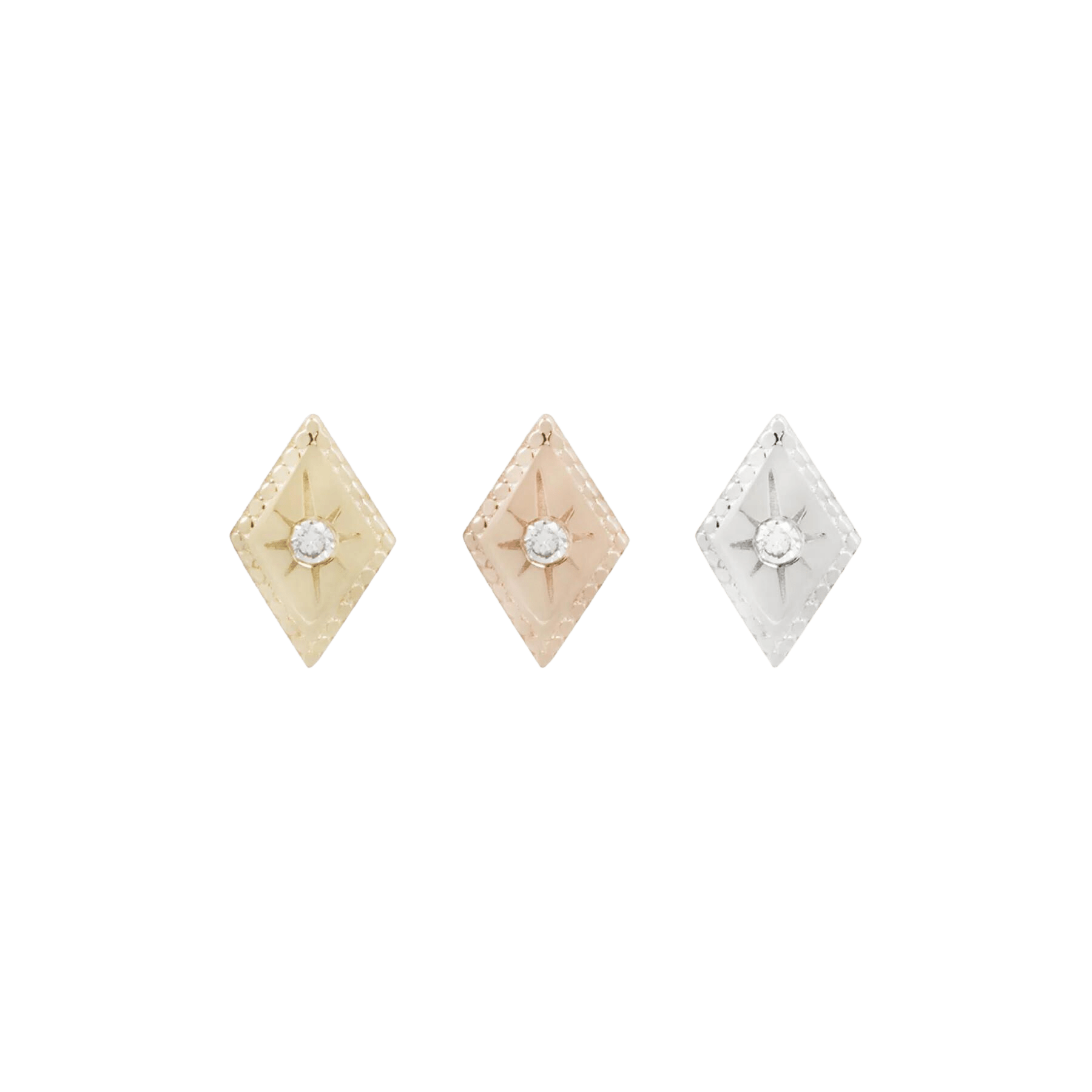 ETOILE GENUINE DIAMOND - THREADLESS END piercing-zone.com