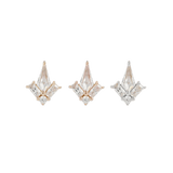 L.A. BABY - CZ - THREADLESS END piercing-zone.com