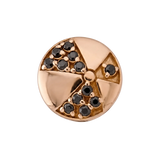 Beach Ball - 14K Gold Multi Stone Threaded End