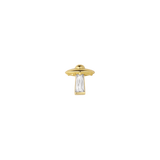 Beam Me Up - 18K Gold Gem Threadless/Threaded End - piercing-zone.com