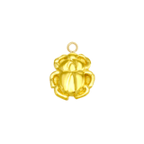Beetle Charm – 14K Gold Dangle - piercing - zone.com