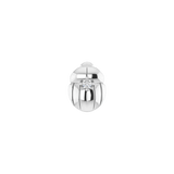 Beetle with Gem – 14K/18K Gold Threadless End - piercing-zone.com