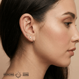 Bells – 14K Gold Threadless/Threaded End - piercing - zone.com