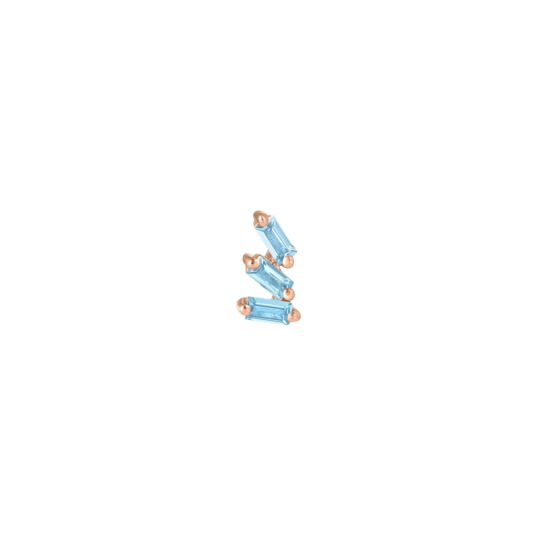 STAXX - LONDON BLUE TOPAZ - THREADLESS END piercing-zone.com
