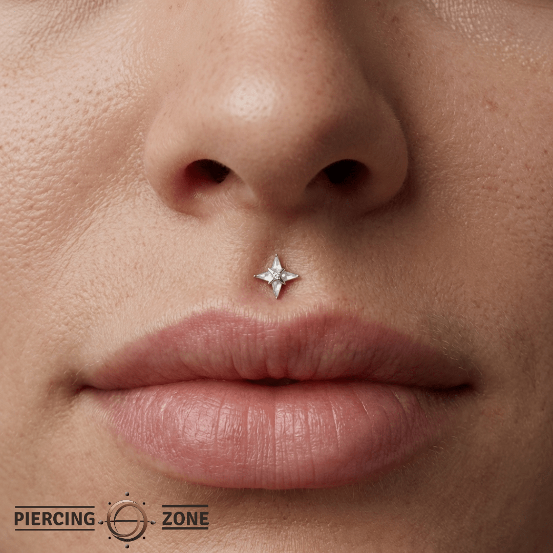 Biarritz Round Mother of Pearl – 14K Gold Threadless End - piercing - zone.com