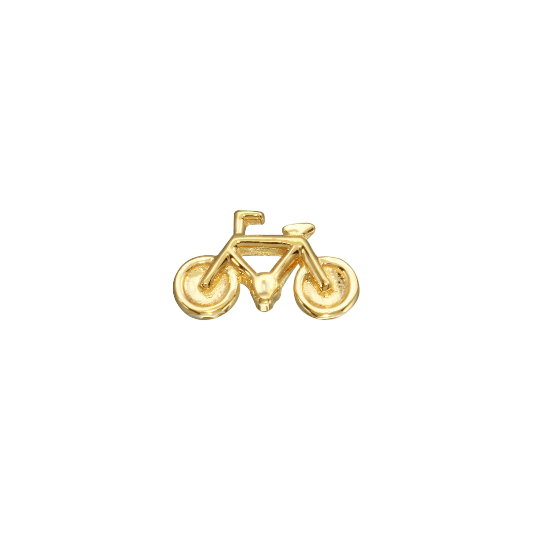 Bicycle – 14K Gold Threadless End - piercing - zone.com