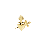 Blade of Love – 14K Gold Threadless/Threaded End - piercing - zone.com