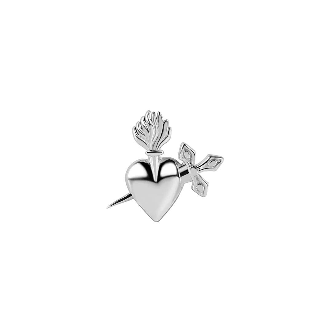 Blade of Love – 14K Gold Threadless/Threaded End - piercing - zone.com
