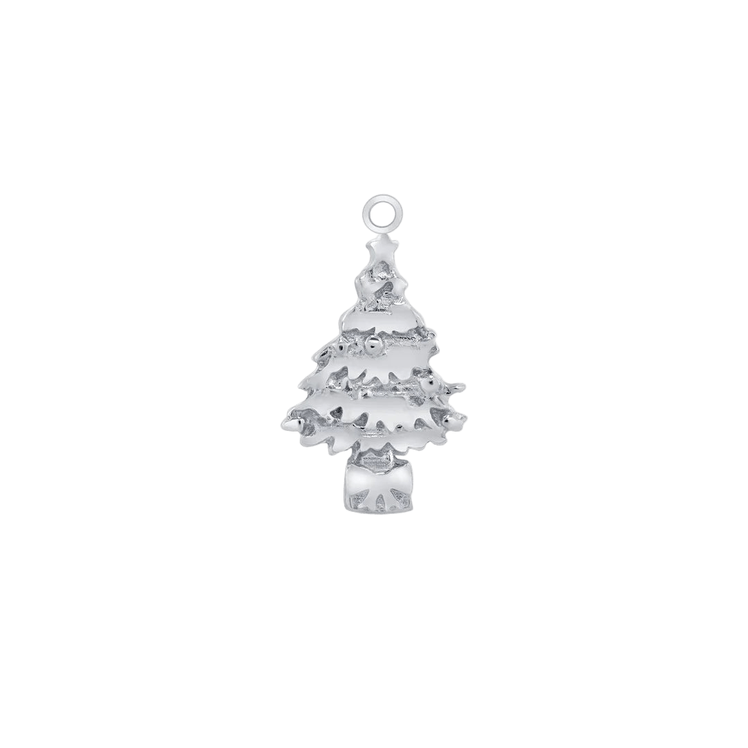 Blue Spruce – 14K & 18K Gold Charm - piercing - zone.com