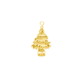 Blue Spruce – 14K & 18K Gold Charm - piercing - zone.com