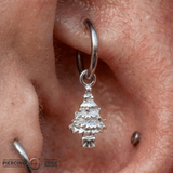 Blue Spruce – 14K & 18K Gold Charm - piercing - zone.com