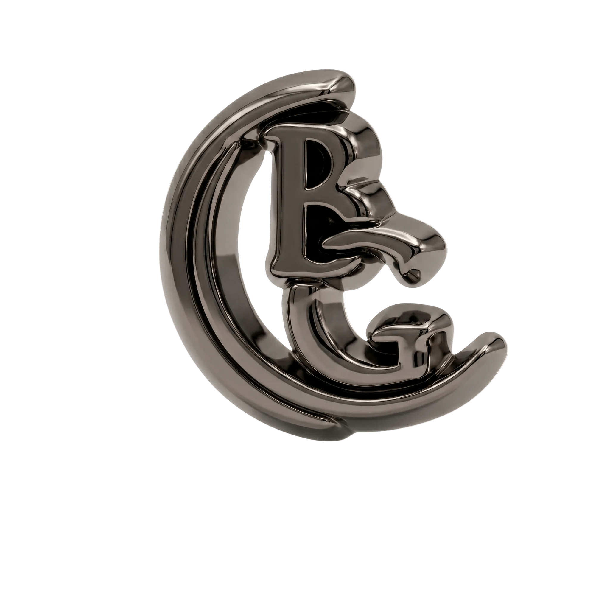 Body Gems Emblem – 14K Gold Threadless/Threaded End - piercing - zone.com