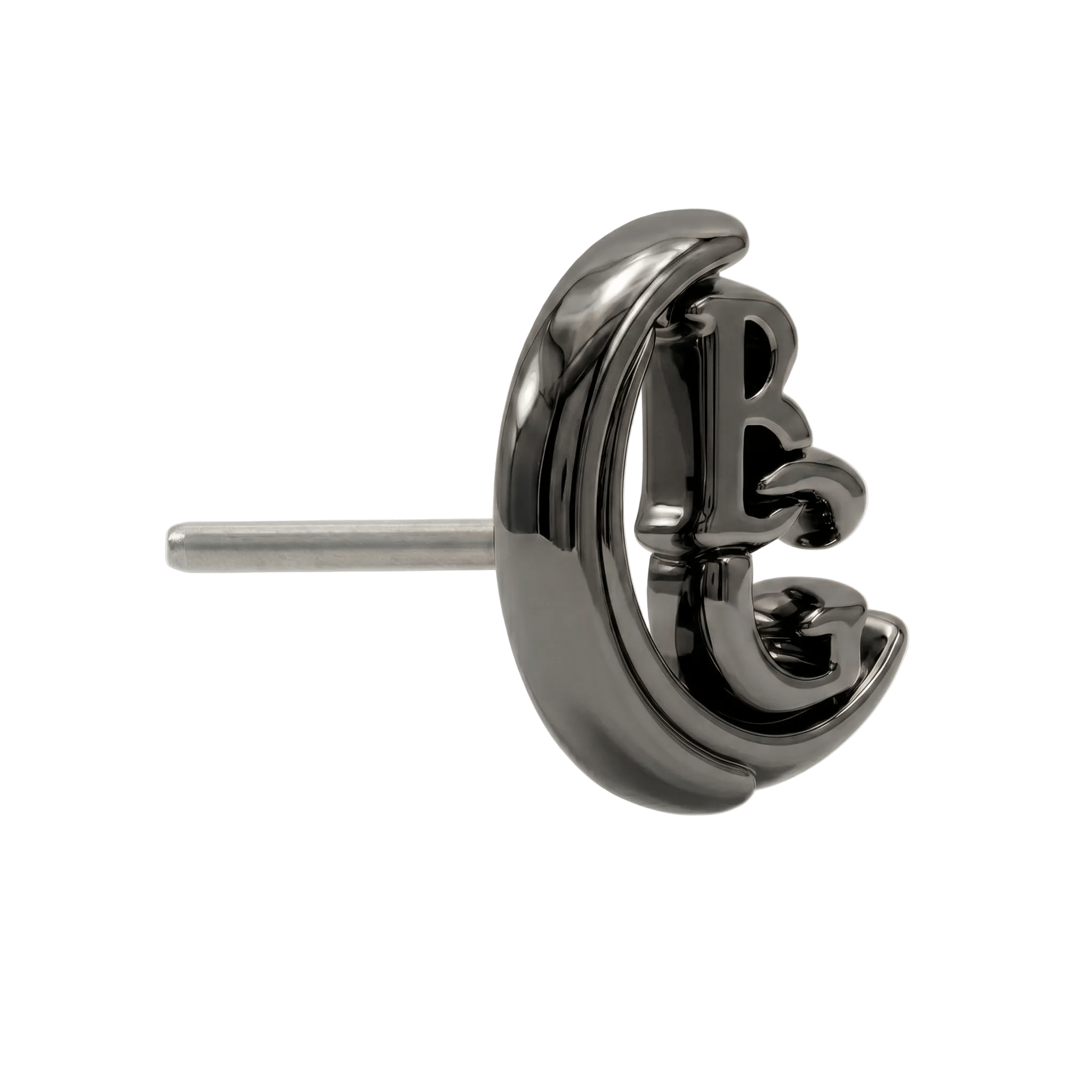 Body Gems Emblem – 14K Gold Threadless/Threaded End - piercing - zone.com