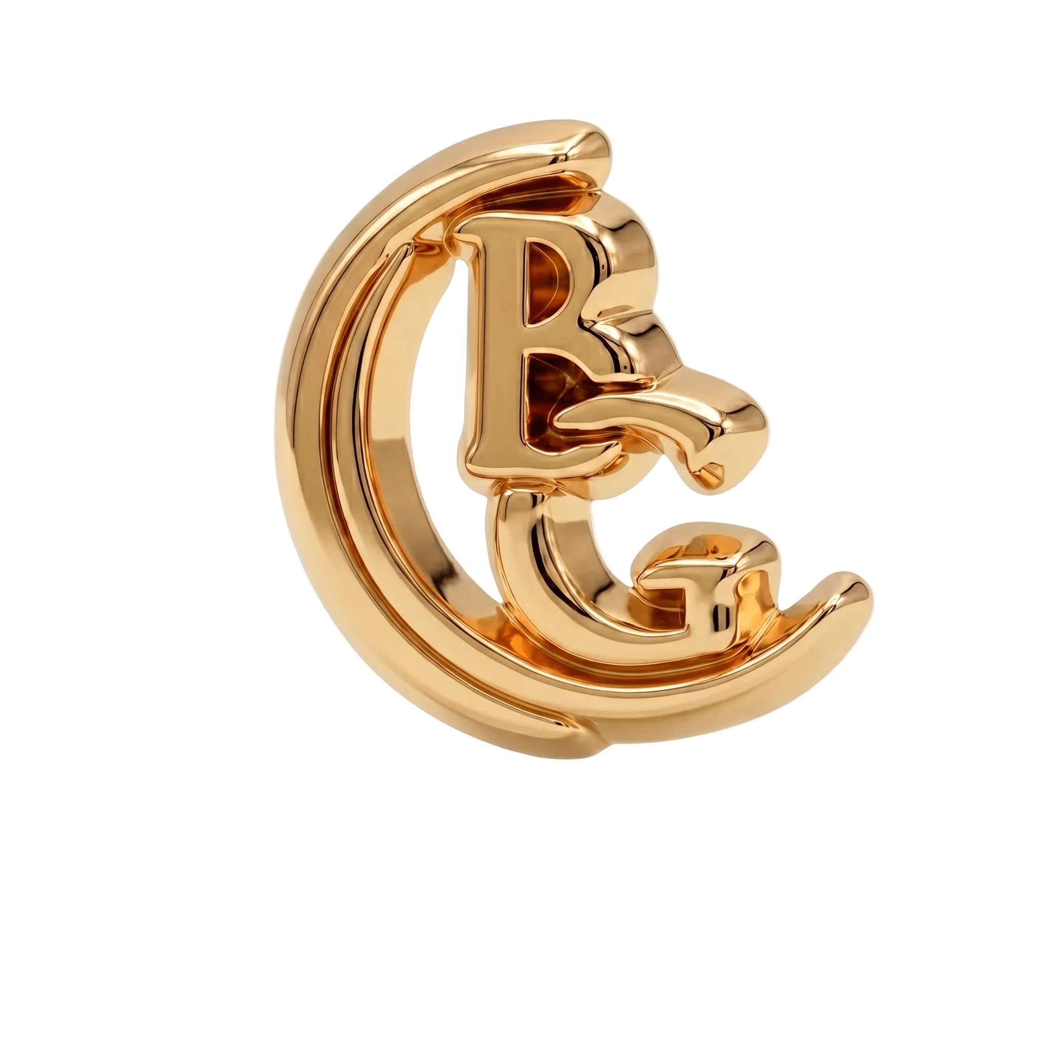 Body Gems Emblem – 14K Gold Threadless/Threaded End - piercing - zone.com