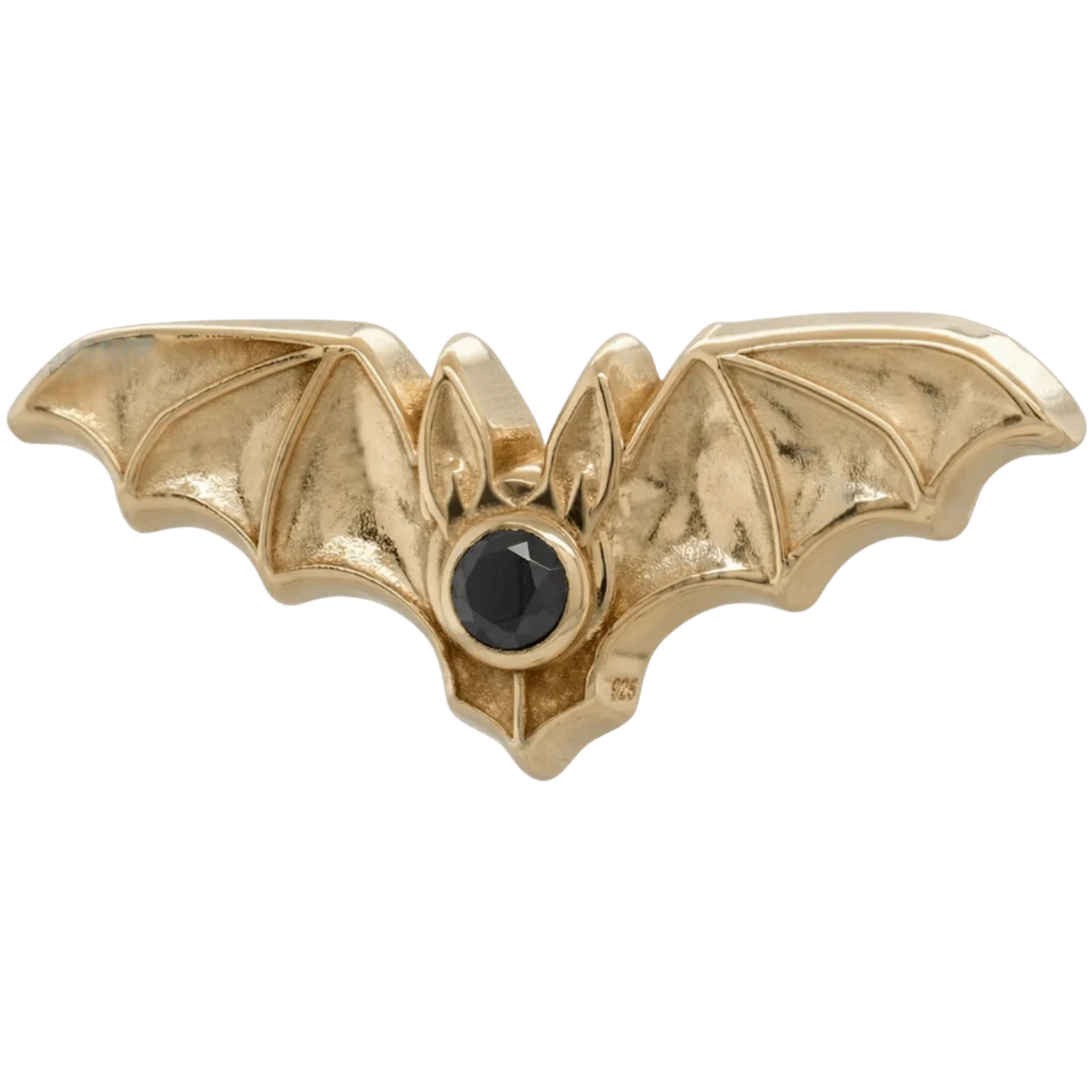 Bat – 14K Gold Threadless/Threaded End