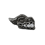 Dragon – 14K Gold Threadless/Threaded End
