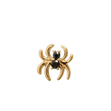 Venomous Spider – 14K Gold Threadless/Threaded End
