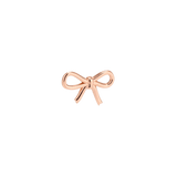 BOW - 14K Gold Threadless/Threaded End - piercing - zone.com