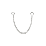 Box Chain – 14K Gold Piercing Chain - piercing - zone.com