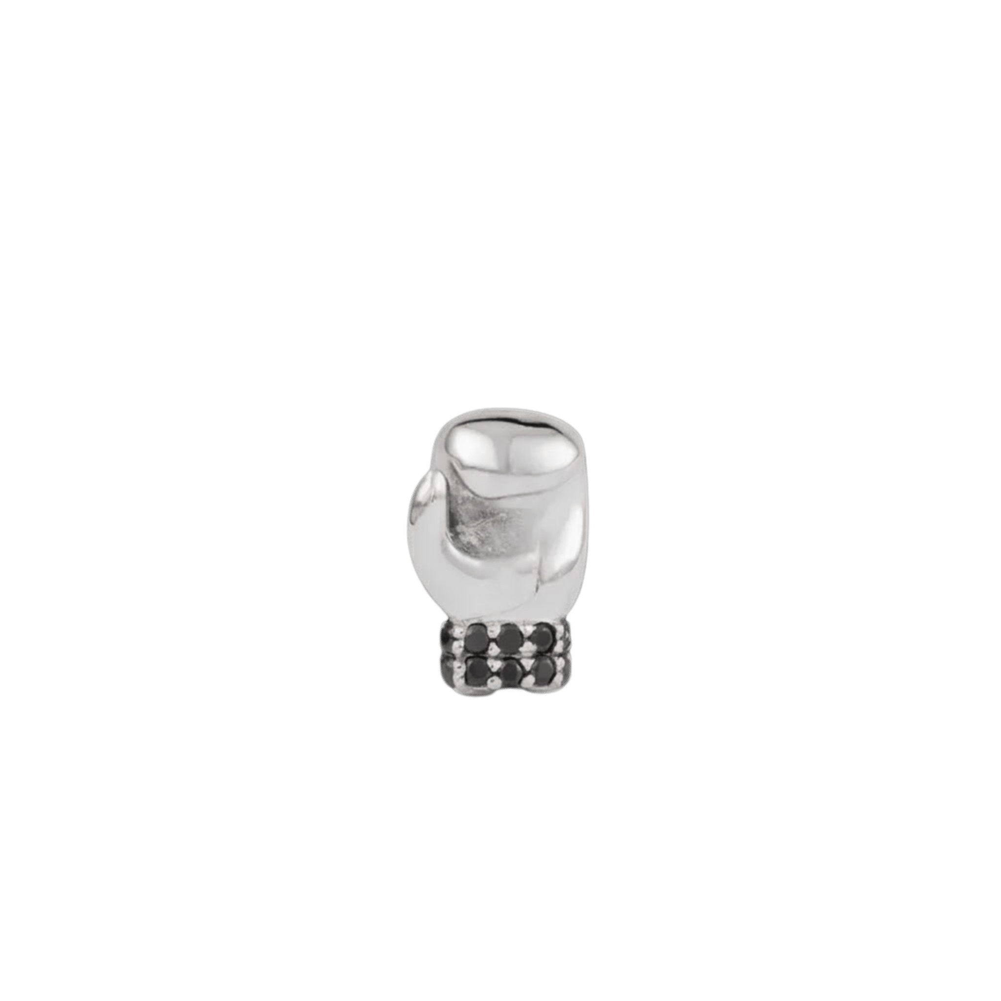 Boxing Gloves with Gems – 14K Gold Threadless/Threaded End - piercing-zone.com