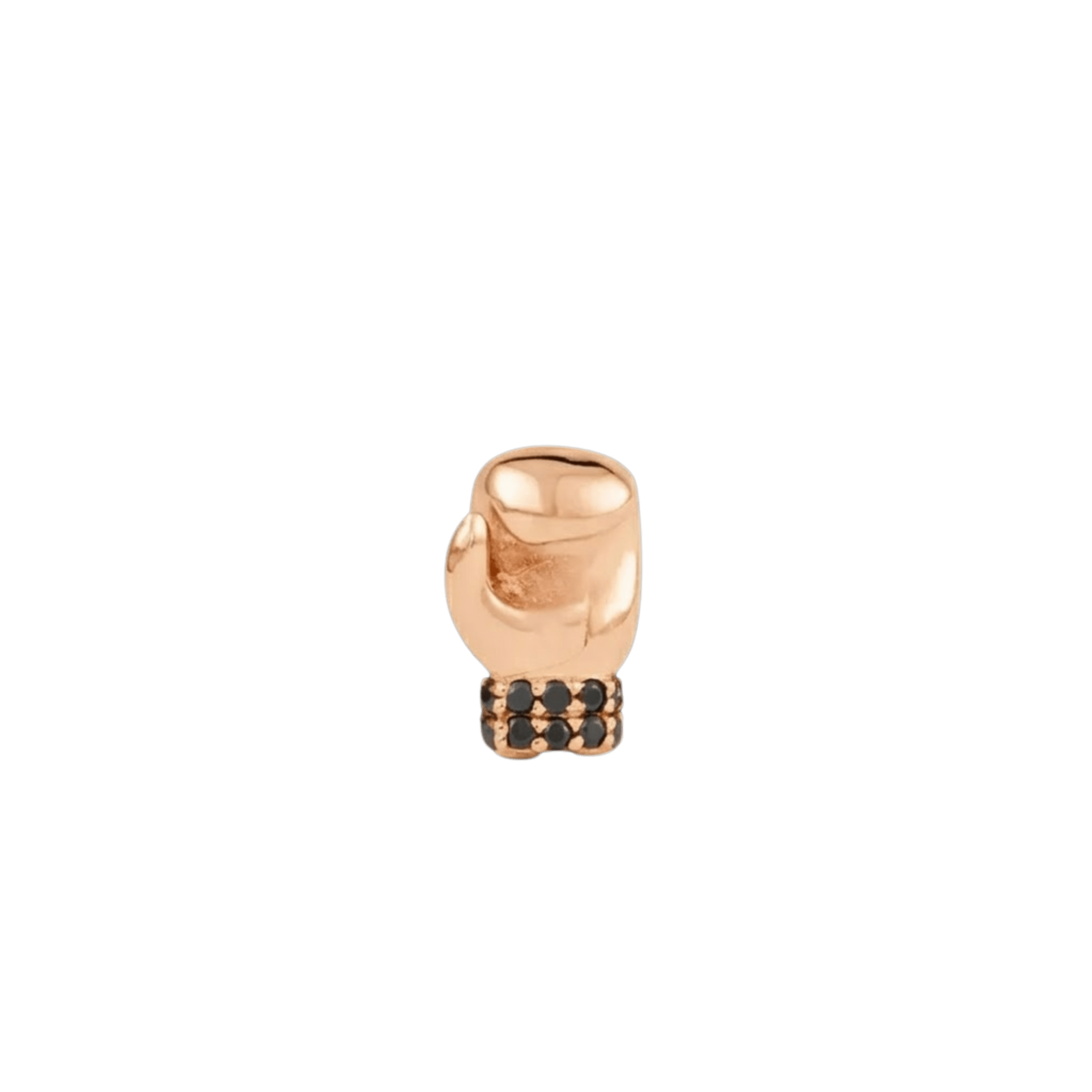 Boxing Gloves with Gems – 14K Gold Threadless/Threaded End - piercing-zone.com