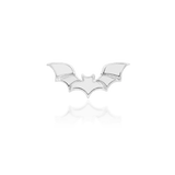 Bruce – Bat Silhouette – 14K Gold Threadless End - piercing - zone.com