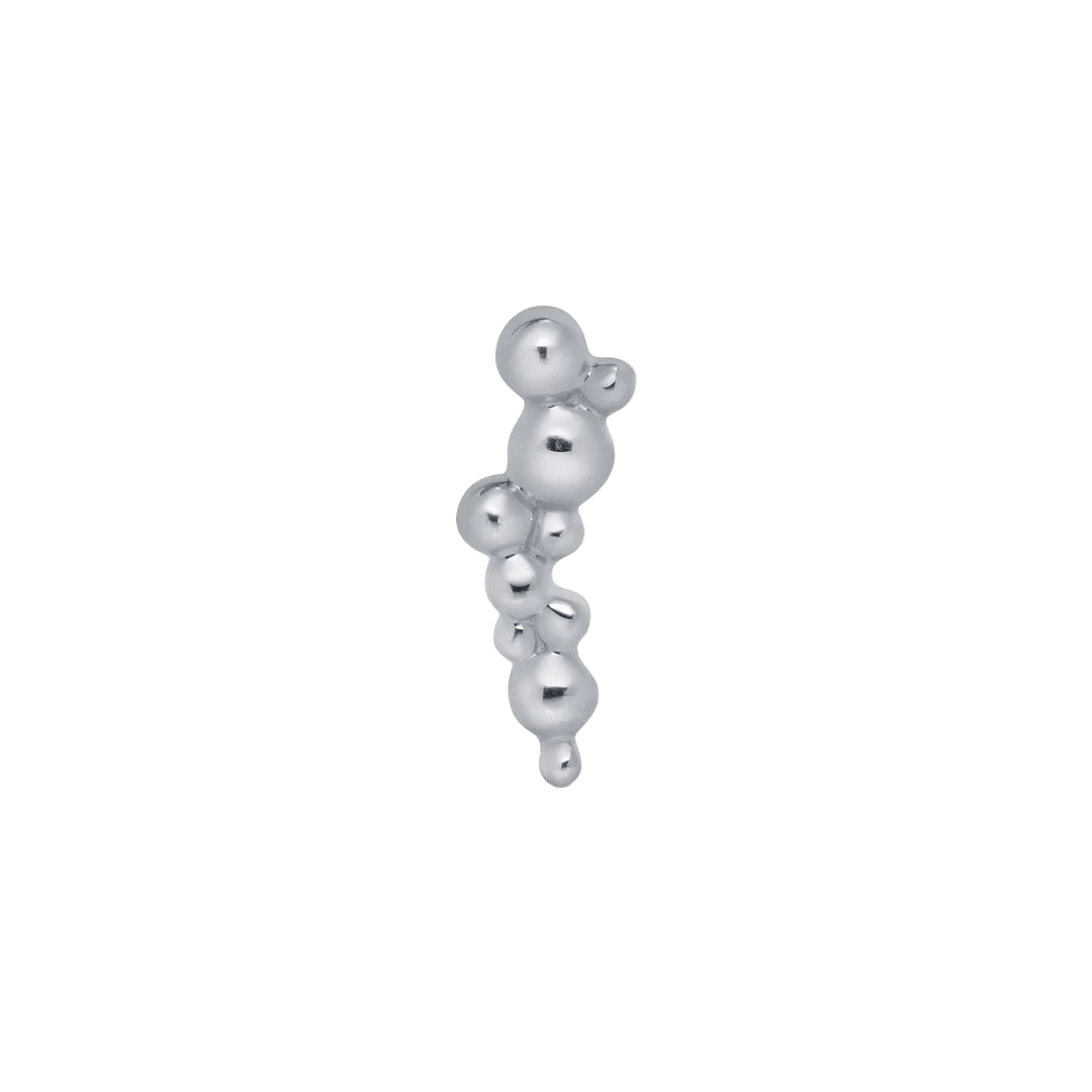 Bubbles – 14K Gold Threadless & Threaded End - piercing - zone.com