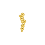 Bubbles – 14K Gold Threadless & Threaded End - piercing - zone.com