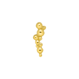 Bubbles – 14K Gold Threadless & Threaded End - piercing - zone.com