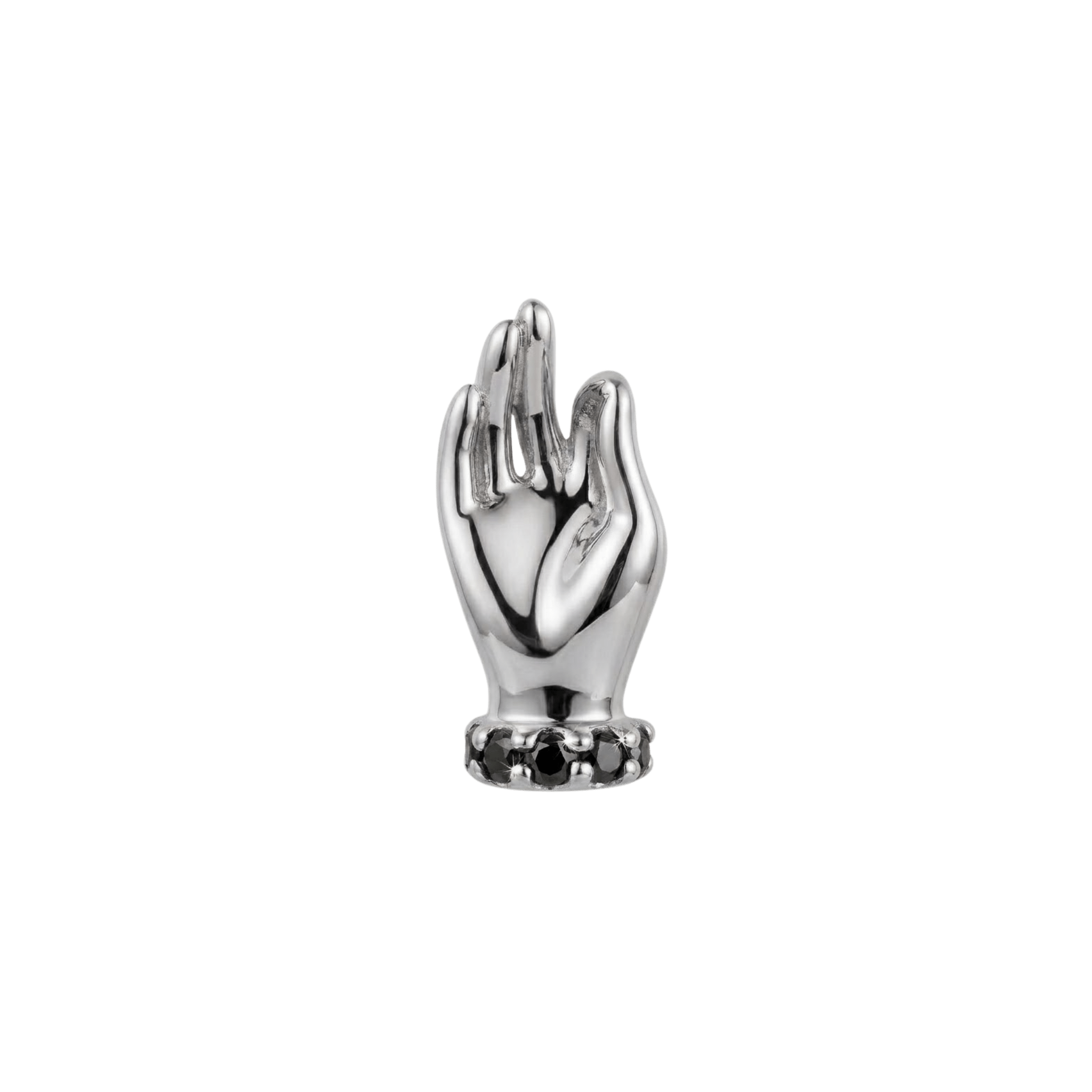 Buddha's Hand – 14K Gold Threadless/Threaded End - piercing-zone.com