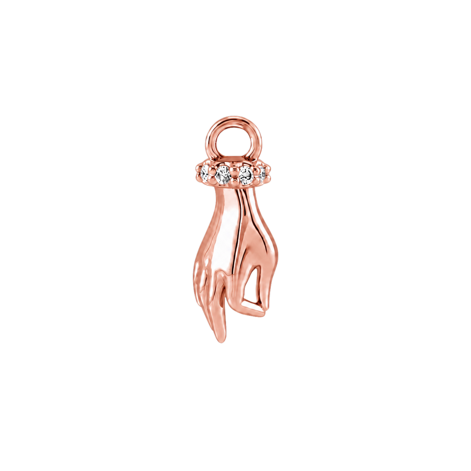 Buddha’s Hand – 14K & 18K Gold Charm