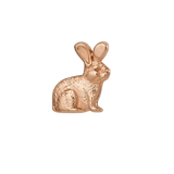 Bunny – 14K Gold Threadless/Threaded End - piercing - zone.com