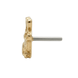 Bunny – 14K Gold Threadless/Threaded End - piercing - zone.com