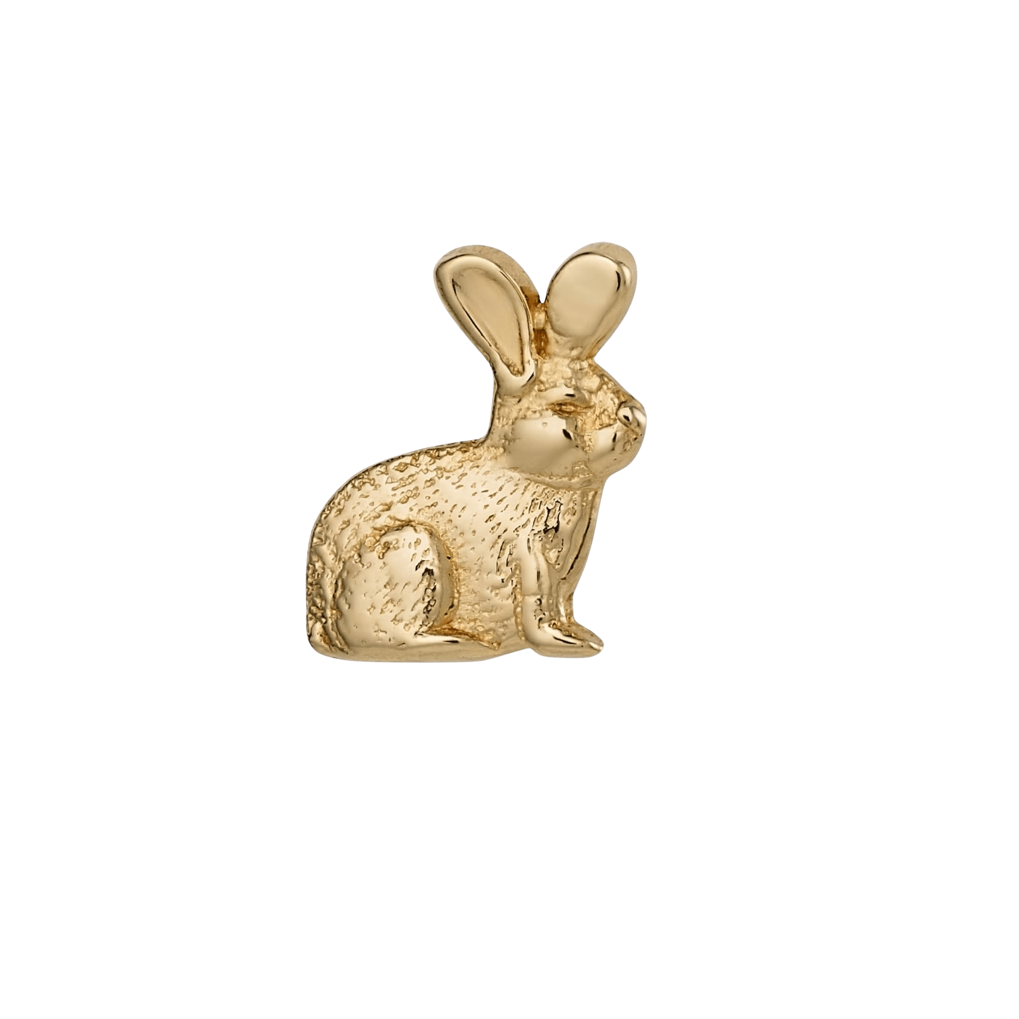 Bunny – 14K Gold Threadless/Threaded End - piercing - zone.com