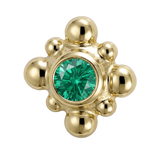 Burst - 14K Gold Threadless/Threaded
