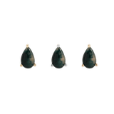 MOSS AGATE PEAR - THREADLESS END piercing-zone.com